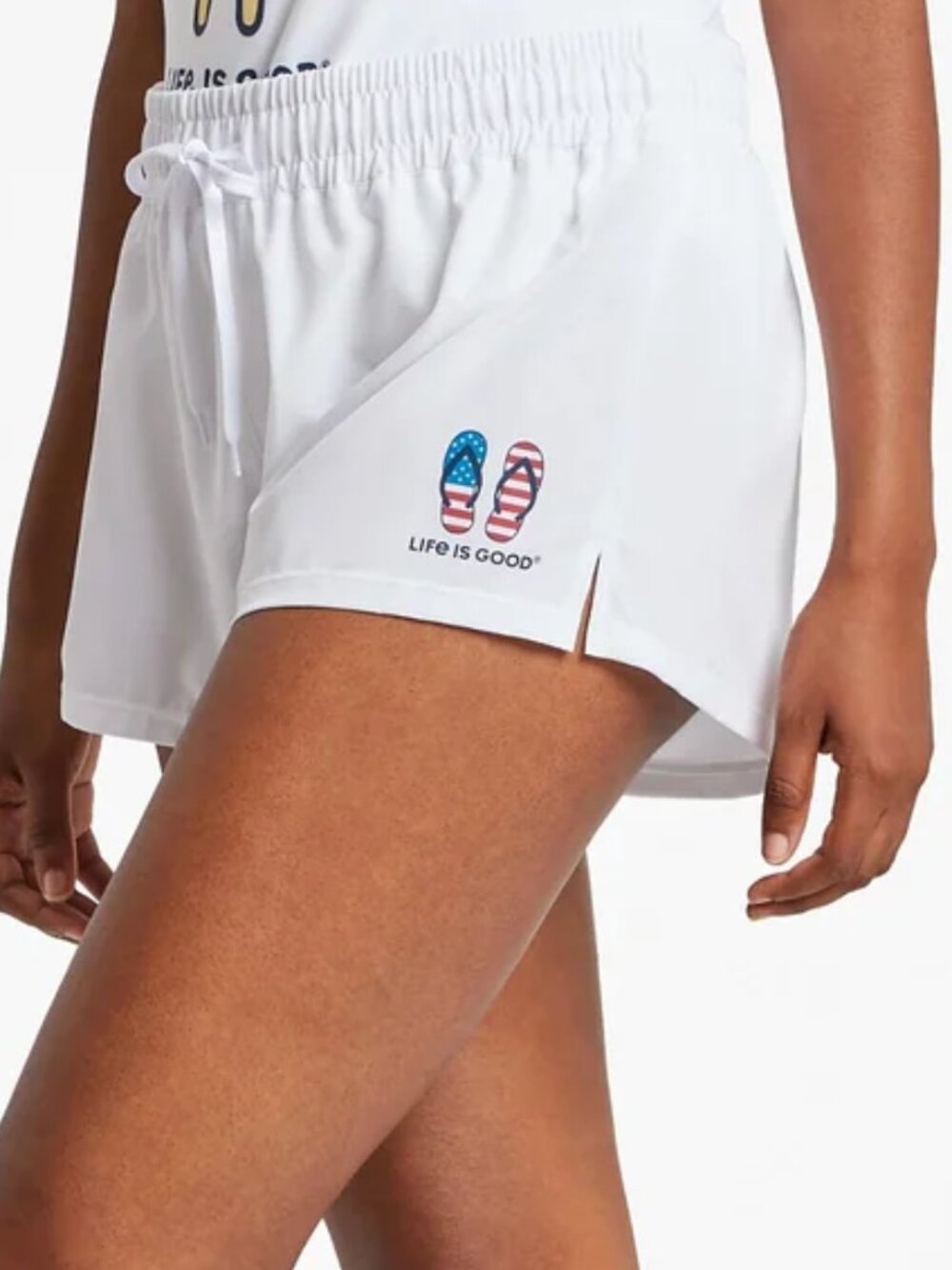 Life Is Good Americana Flip Flops Boardshort